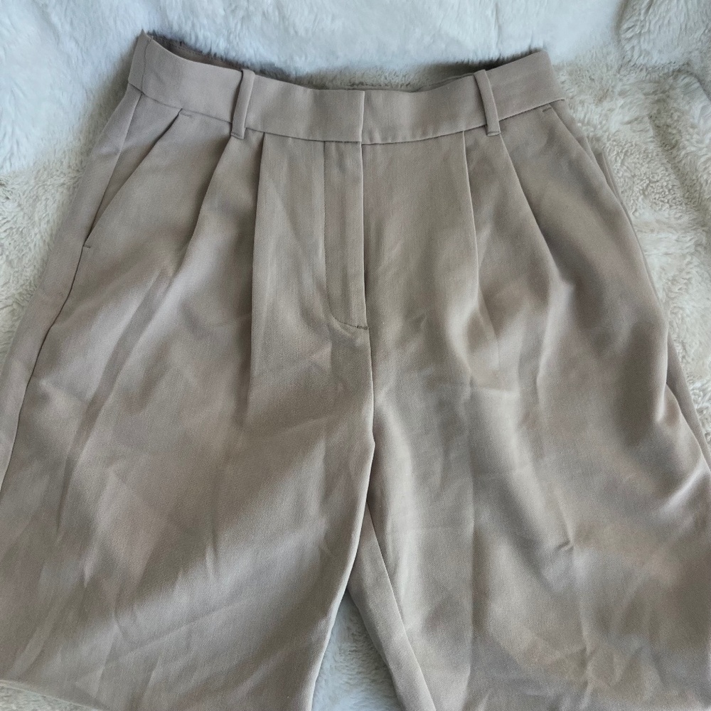 A&F Sloane Tailored Wide Leg Pant